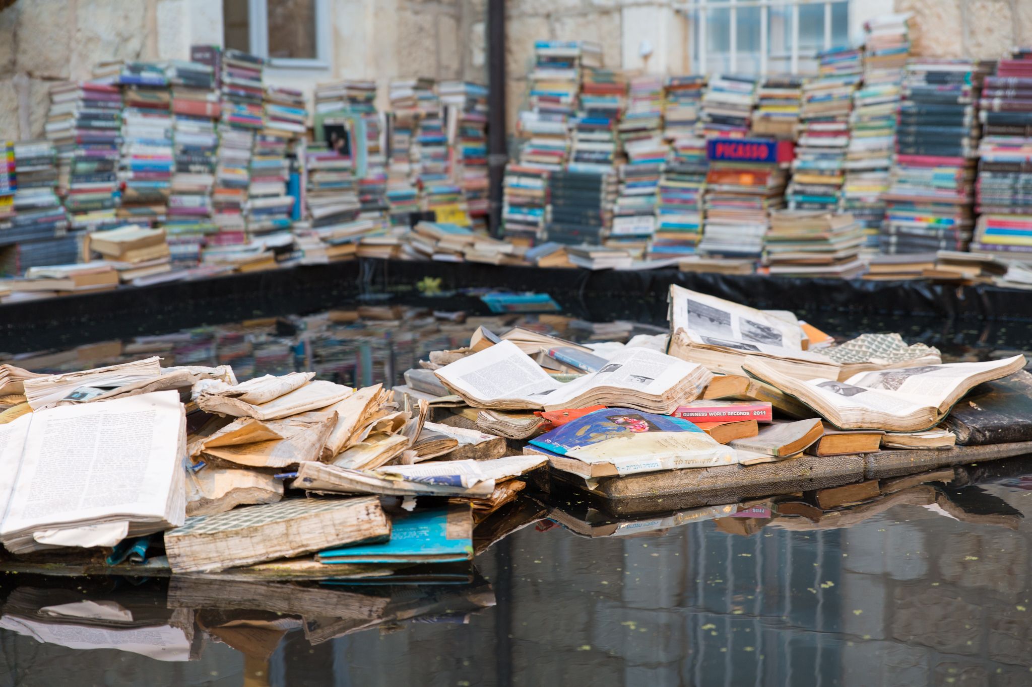  "Water within Books, Books within Water", Geva Avital