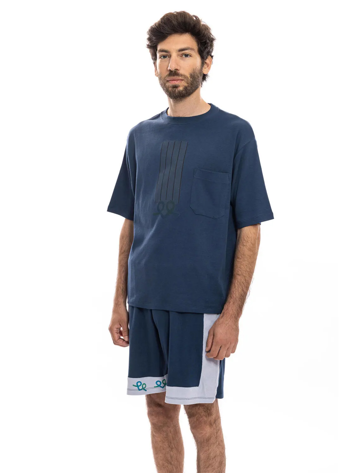 דורון אשכנזי, עיצוב בגדי פנאי לאברבנאל (צילום: דרור כץ. המצולמים אינם מטופלים בבית החולים)