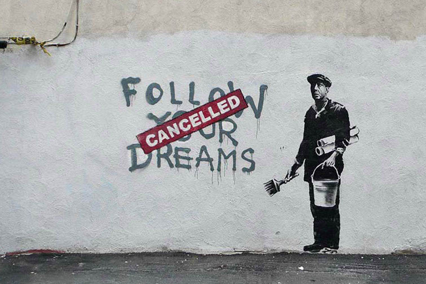 באנקסי, Follow your Dreams, בוסטון, 2010