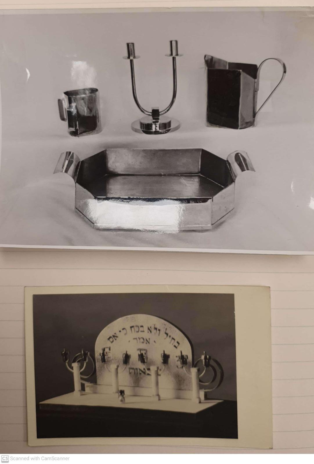 צילומי יצירות של אברהם ויטנברג