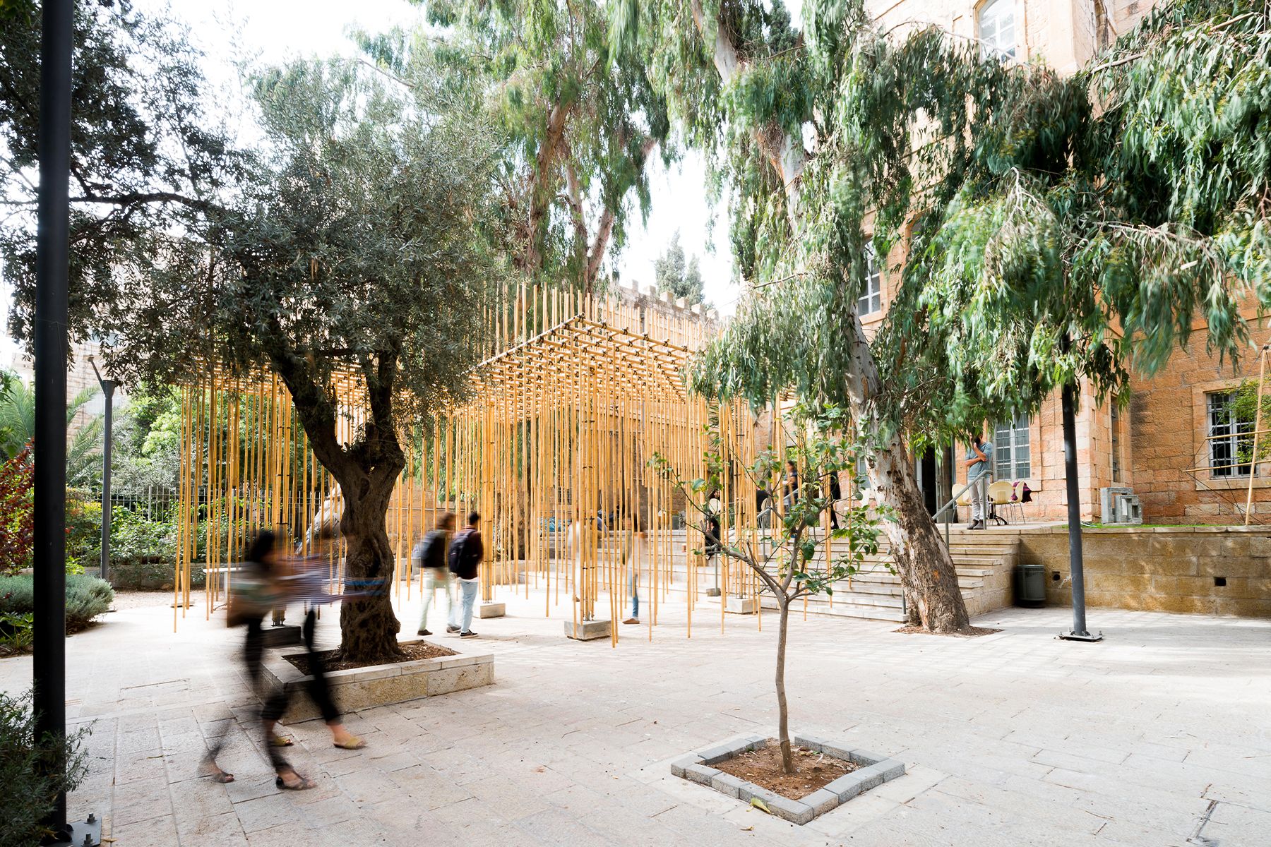 Pavilion Bezalel, Photography: Daniel Hanoch