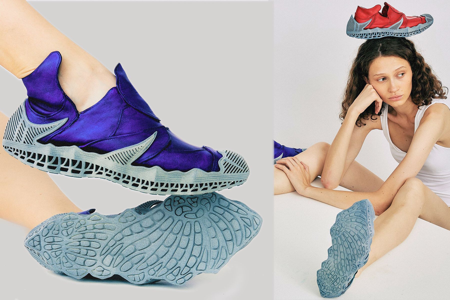 נעליים כחולות, ׳זהות נעליים׳, יעלה לבסקי, פרויקט גמר, 2022