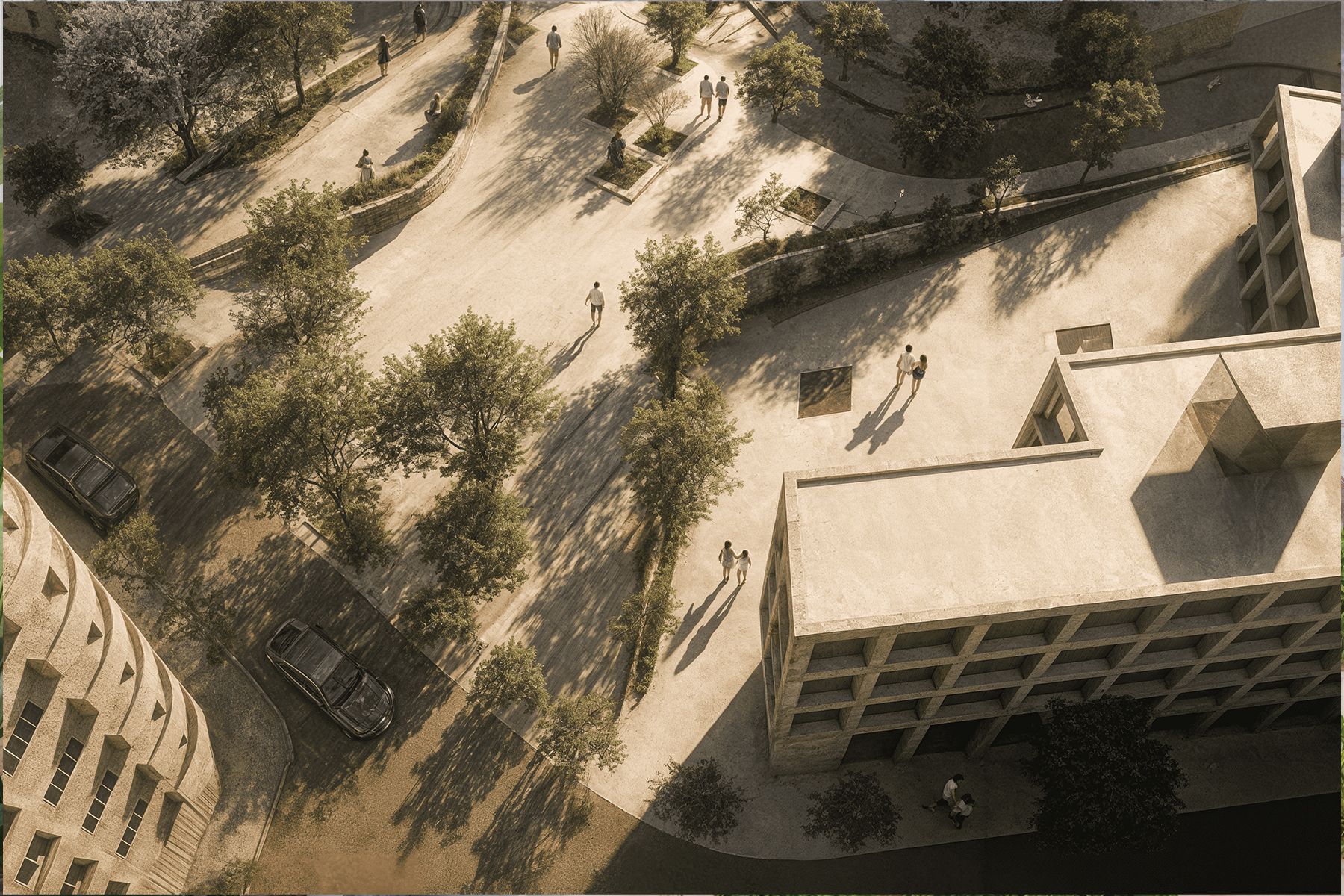 Dekel Mazri, Barak Zmora, 'The Urban Quarry', final project, Undergraduate Program in Architecture, 2025