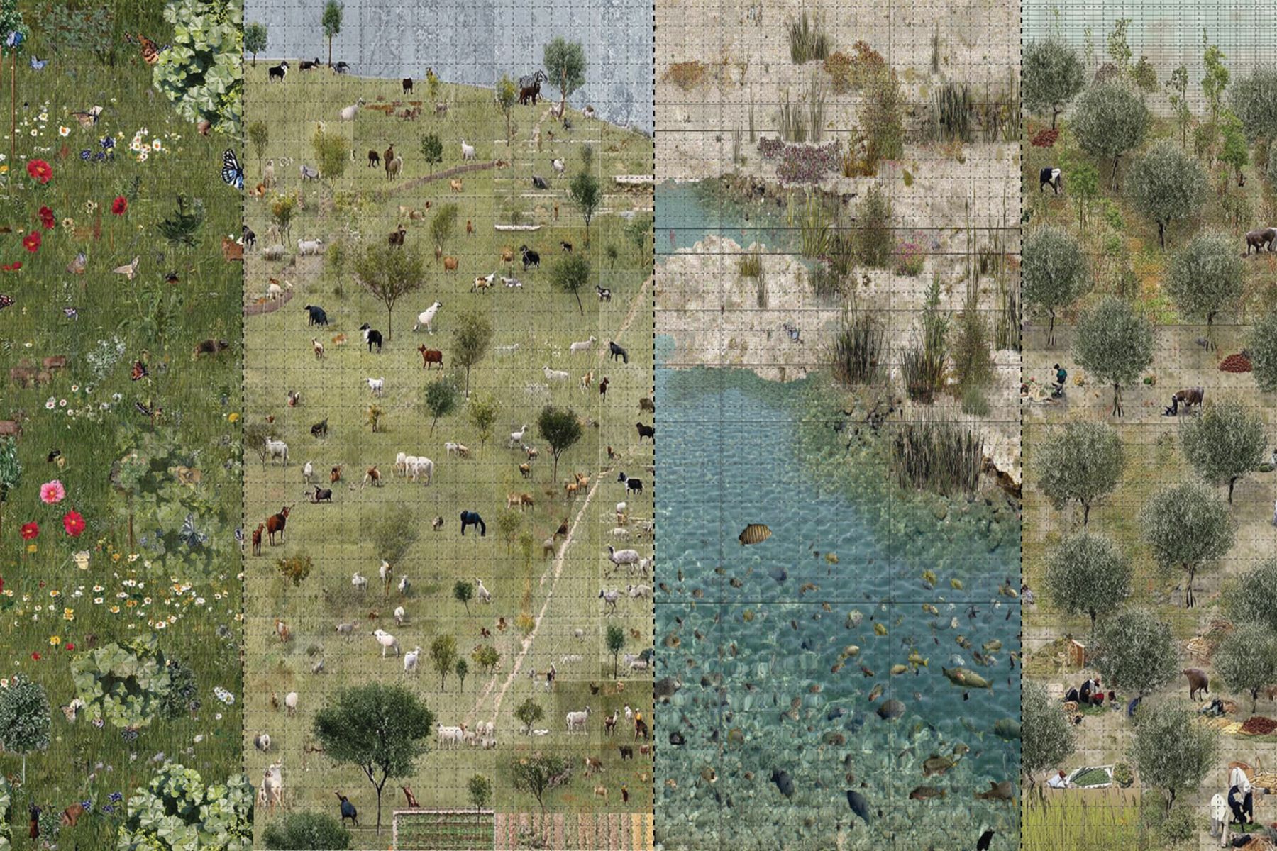 Reem Twafra, 'Undocumented Mawsem', final project, Undergraduate Program in Architecture, 2025